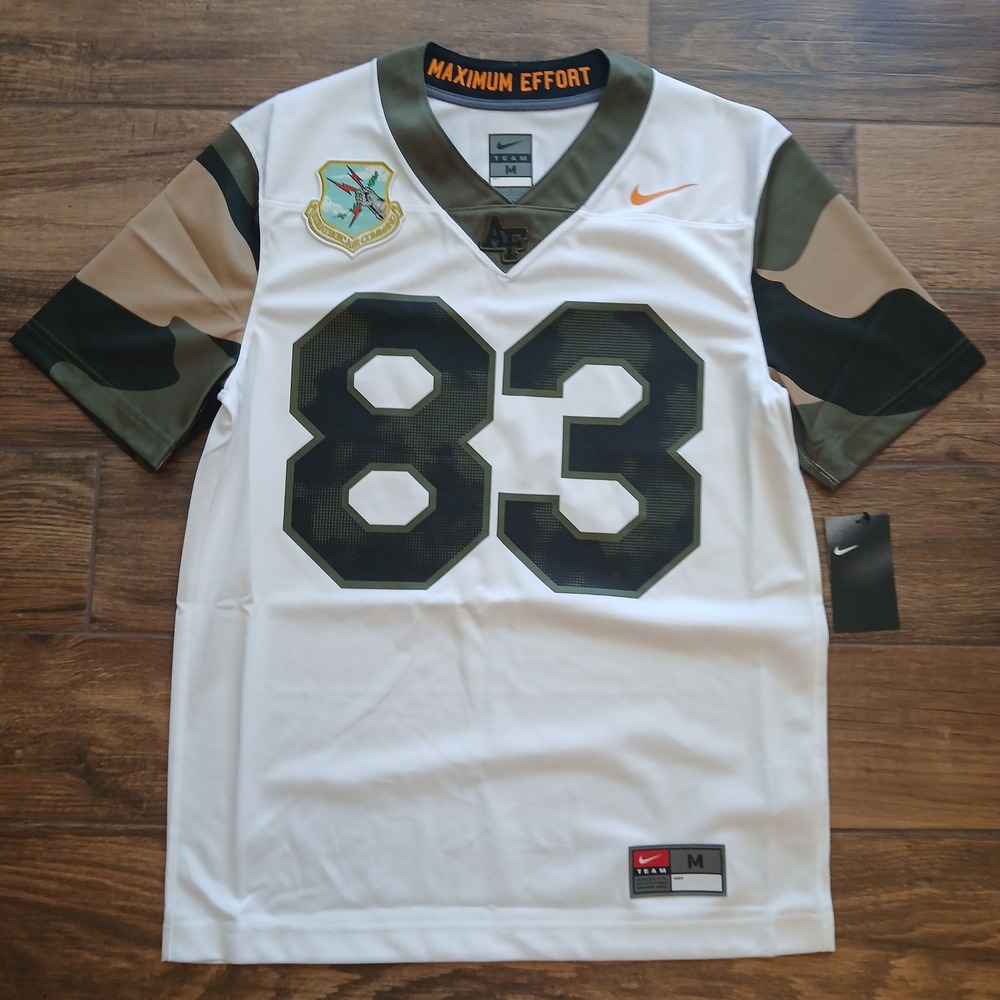 Air Force Football Jersey Mens Medium White‎ Nike Untouchable Falcons Military